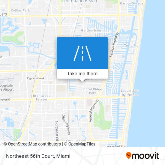 Mapa de Northeast 56th Court