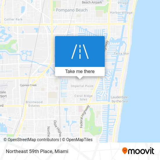 Mapa de Northeast 59th Place