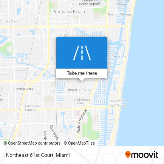 Mapa de Northeast 61st Court
