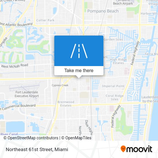 Mapa de Northeast 61st Street