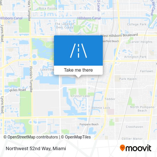 Mapa de Northwest 52nd Way