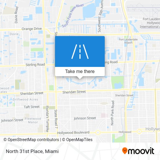 Mapa de North 31st Place