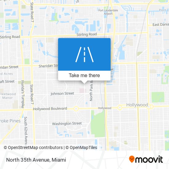 Mapa de North 35th Avenue