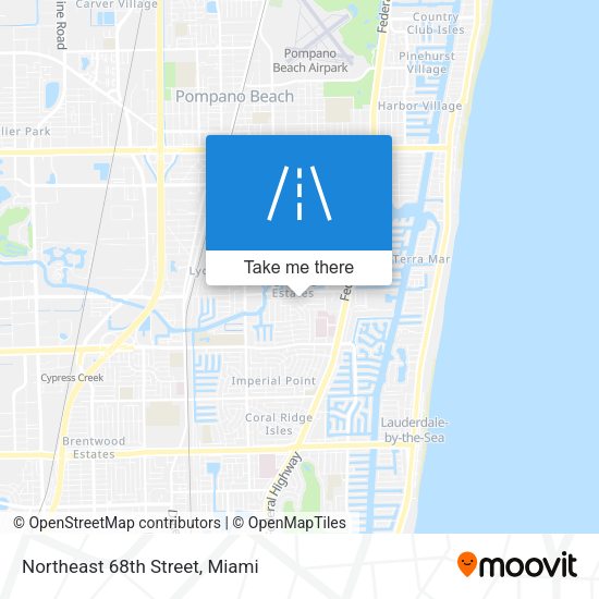 Mapa de Northeast 68th Street