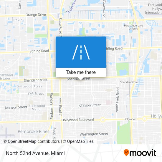 Mapa de North 52nd Avenue