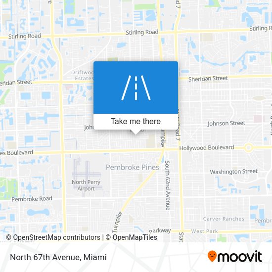 Mapa de North 67th Avenue