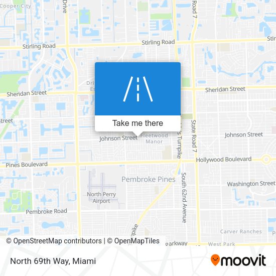 Mapa de North 69th Way