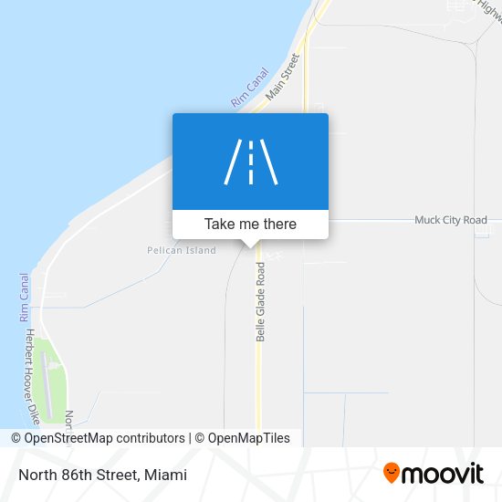 Mapa de North 86th Street