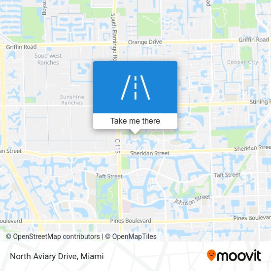 Mapa de North Aviary Drive