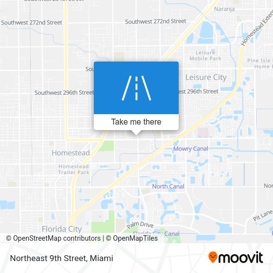 Mapa de Northeast 9th Street