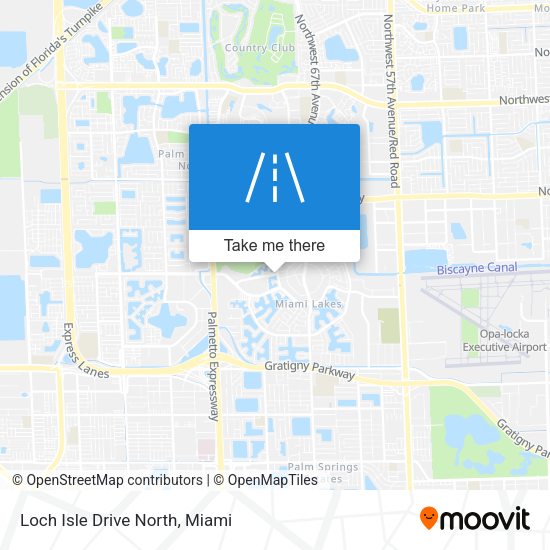 Loch Isle Drive North map
