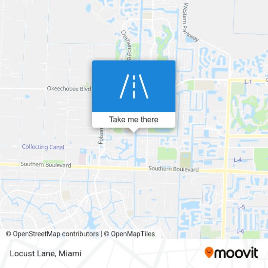 Mapa de Locust Lane