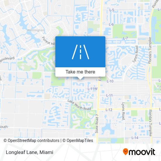 Mapa de Longleaf Lane