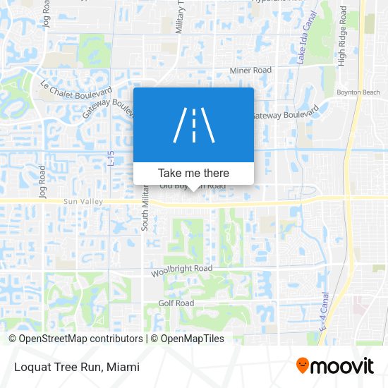 Loquat Tree Run map