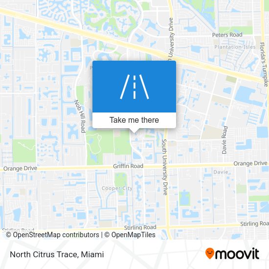 Mapa de North Citrus Trace