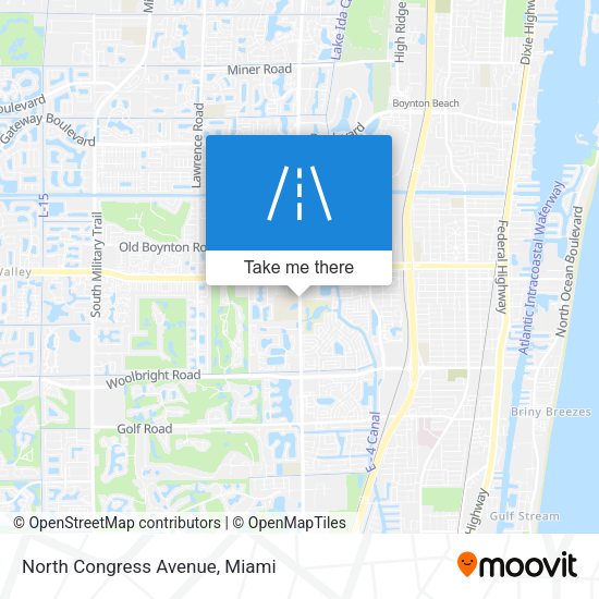 Mapa de North Congress Avenue