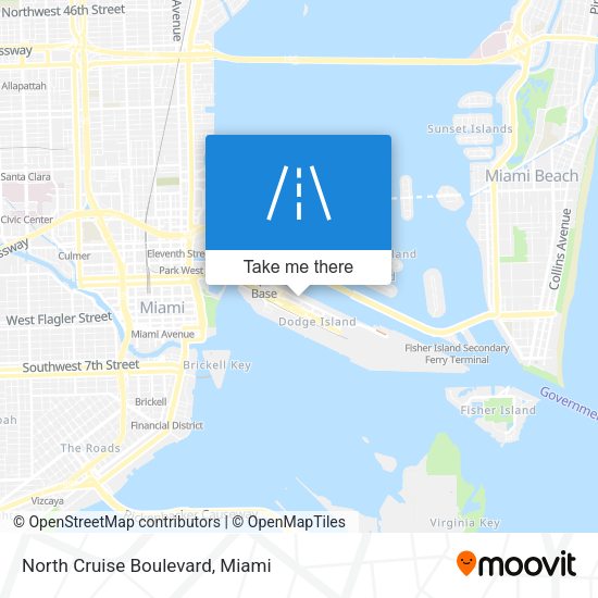Mapa de North Cruise Boulevard