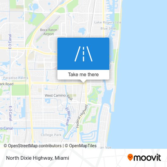 Mapa de North Dixie Highway