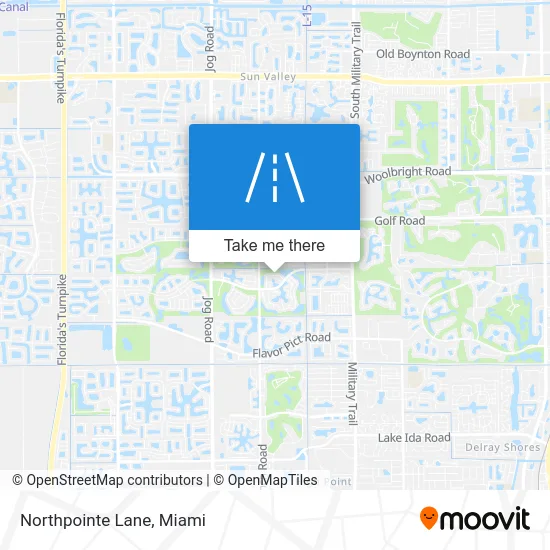 Northpointe Lane map