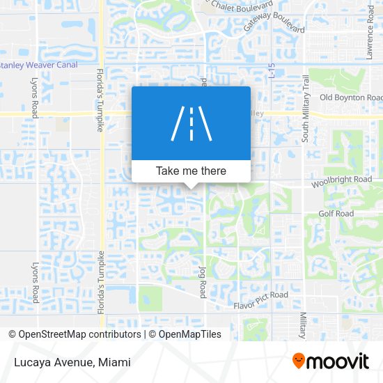 Mapa de Lucaya Avenue