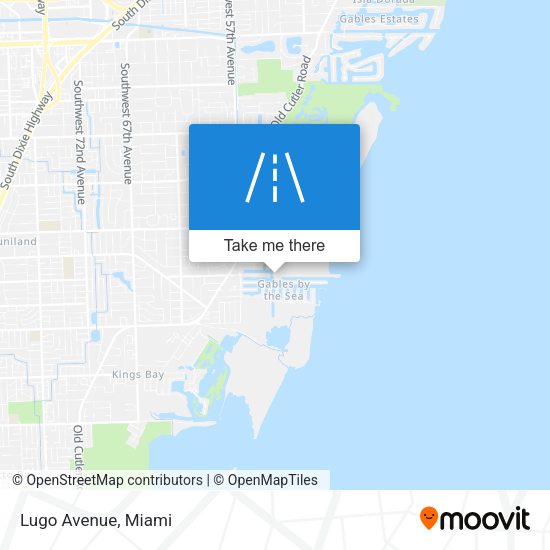 Mapa de Lugo Avenue