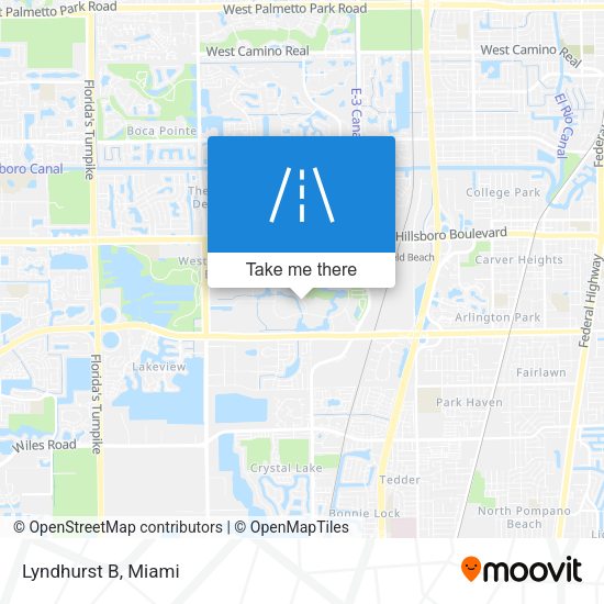 Lyndhurst B map