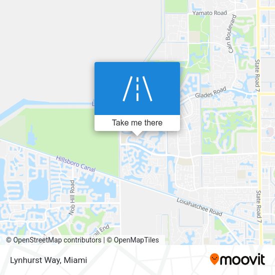 Mapa de Lynhurst Way