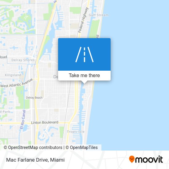 Mapa de Mac Farlane Drive