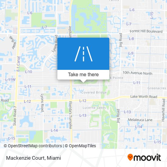 Mackenzie Court map