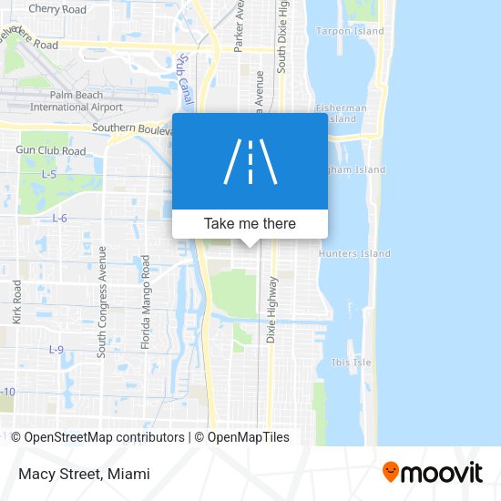 Mapa de Macy Street