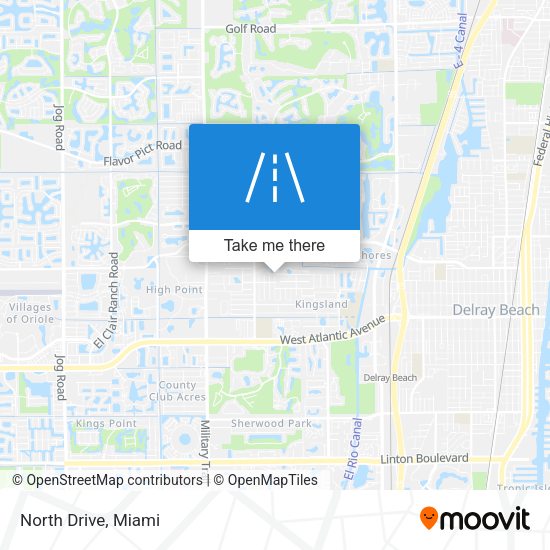 Mapa de North Drive