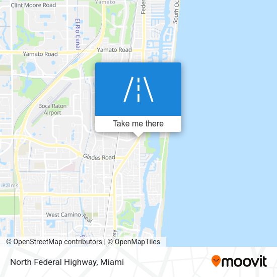 North Federal Highway map
