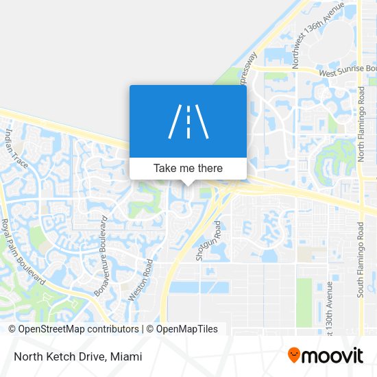 Mapa de North Ketch Drive