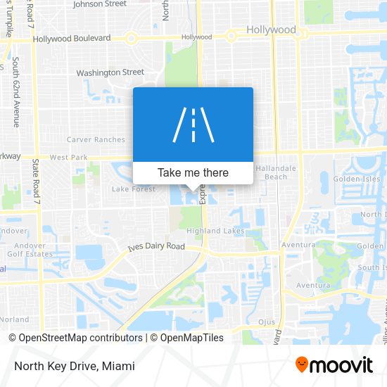 Mapa de North Key Drive