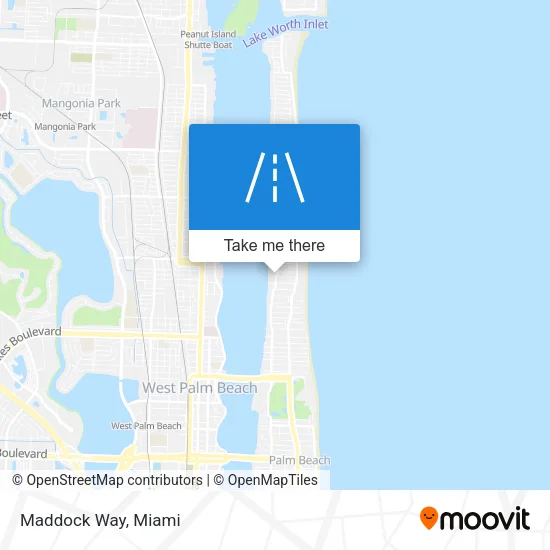 Mapa de Maddock Way