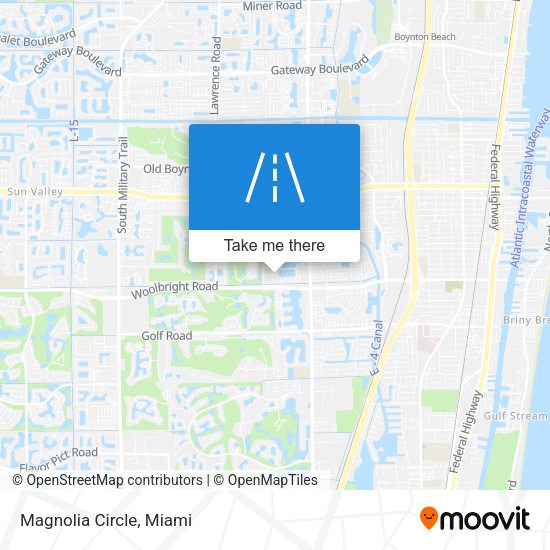 Magnolia Circle map