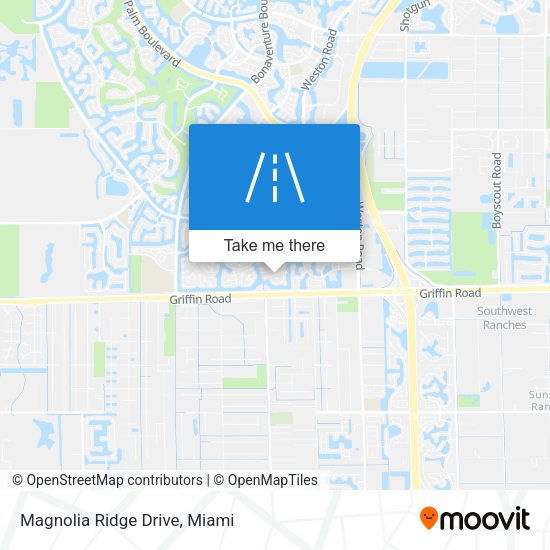 Magnolia Ridge Drive map