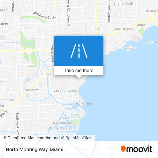 Mapa de North Mooring Way