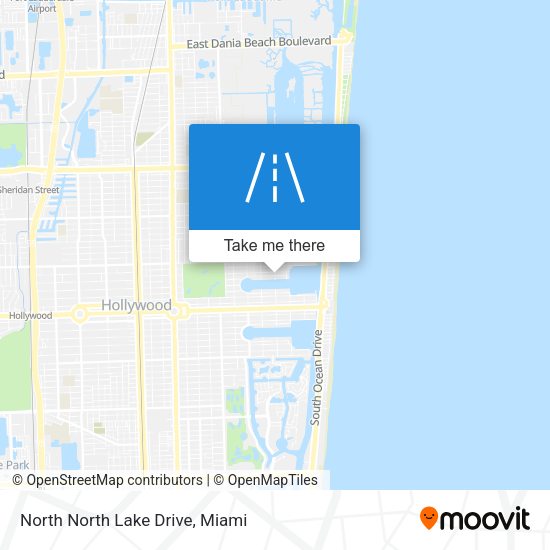 Mapa de North North Lake Drive
