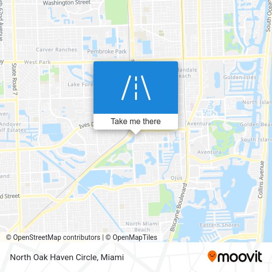 North Oak Haven Circle map
