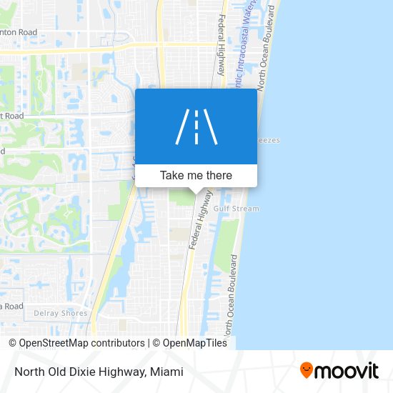 Mapa de North Old Dixie Highway