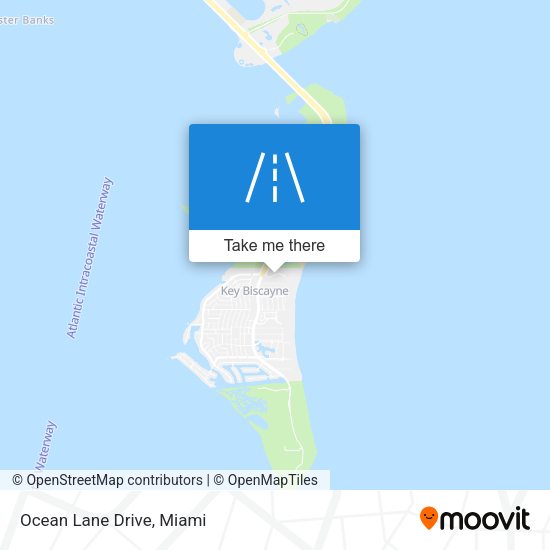 Ocean Lane Drive map