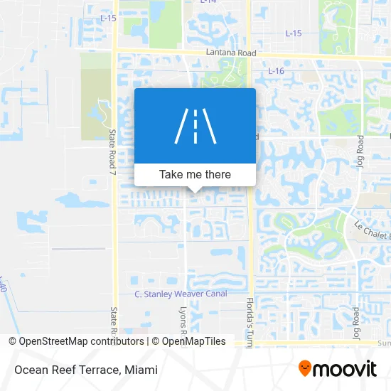 Ocean Reef Terrace map