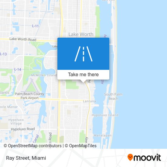 Mapa de Ray Street