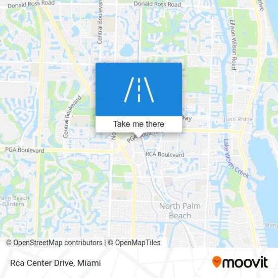Rca Center Drive map