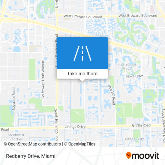 Mapa de Redberry Drive