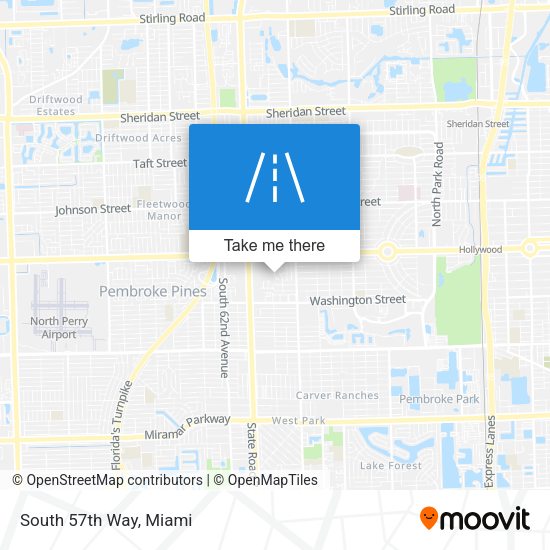 Mapa de South 57th Way