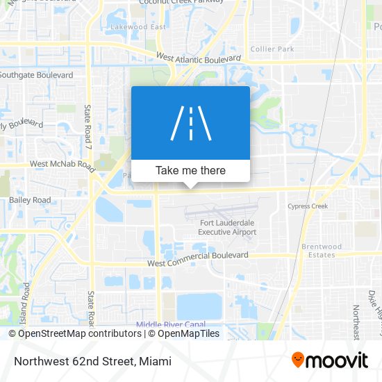 Mapa de Northwest 62nd Street