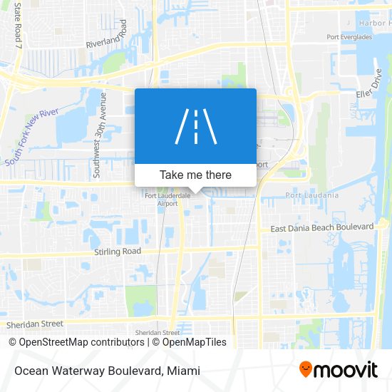 Mapa de Ocean Waterway Boulevard