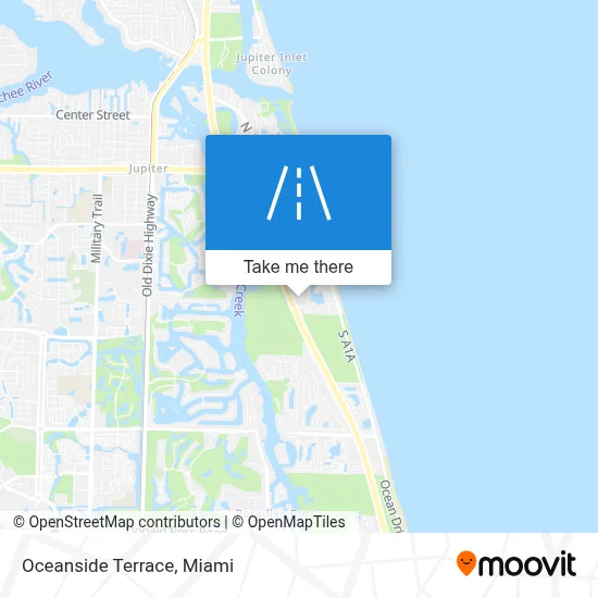Oceanside Terrace map